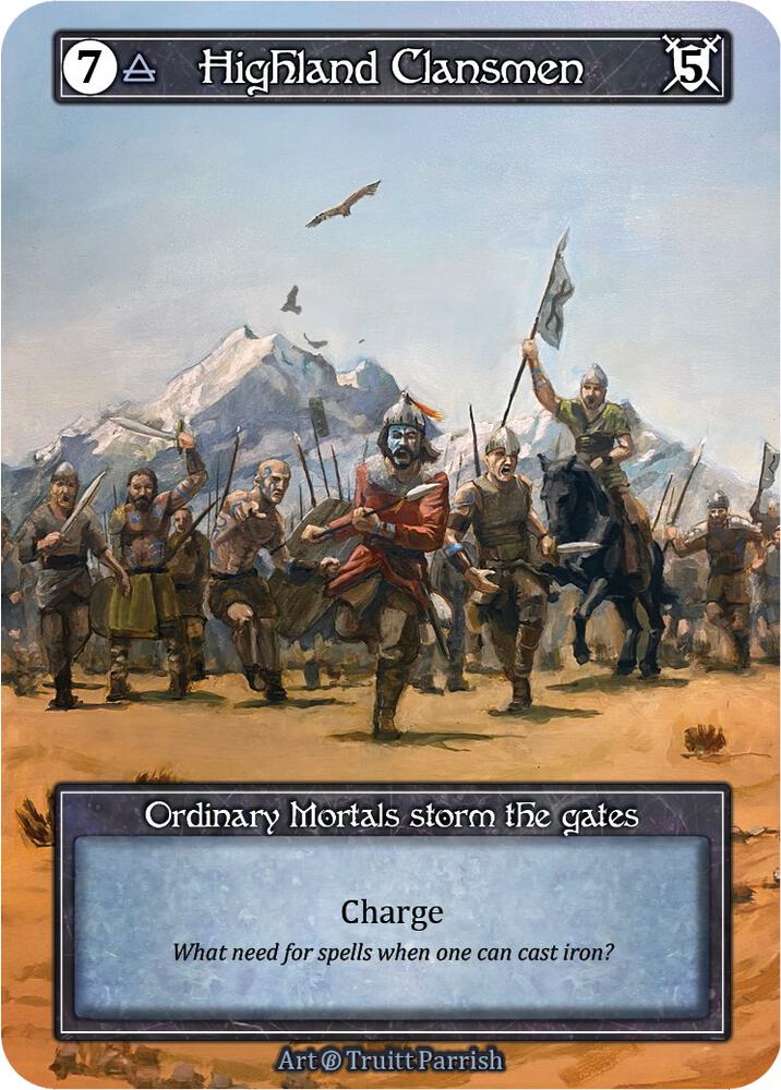 Highland Clansmen (Foil)