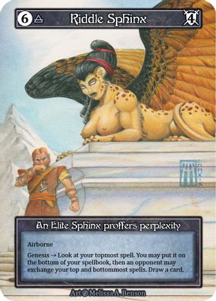 Riddle Sphinx (Foil) - Beta Foil