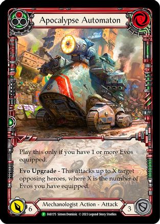 Apocalypse Automaton - FAB175 (FAB175) - Flesh and Blood: Promo Cards Cold Foil