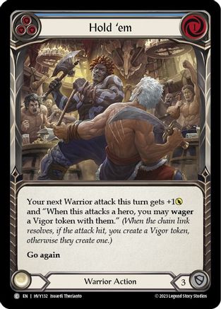 Hold 'em (Blue) (HVY132) - Heavy Hitters