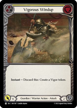 Vigorous Windup (Yellow) (HVY187) - Heavy Hitters