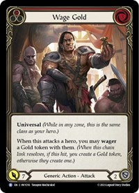 Wage Gold (Red) Rainbow Foil