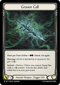 Graven Call Cold Foil