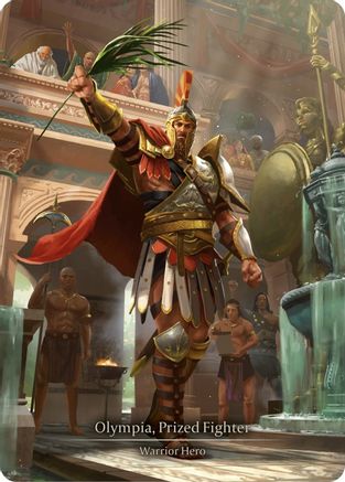 Olympia, Prized Fighter (Marvel) (HVY092) - Heavy Hitters Cold Foil