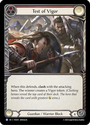Test of Vigor (VIC014) - Blitz Deck: Heavy Hitters - Victor
