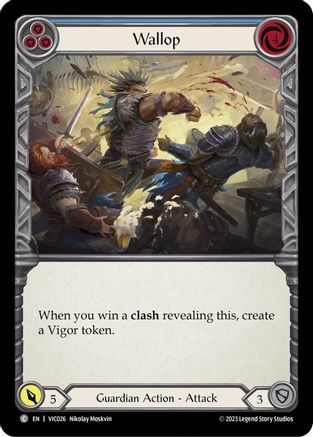 Wallop (Blue) (VIC026) - Blitz Deck: Heavy Hitters - Victor