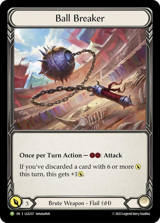 Ball Breaker Rainbow Foil Promo