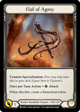 Flail of Agony - FAB167 (FAB167) - Flesh and Blood: Promo Cards Rainbow Foil
