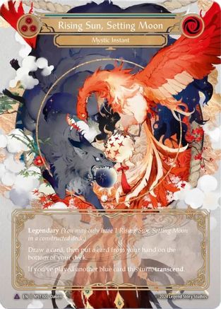 Rising Sun, Setting Moon (Marvel) (MST100) - Part the Mistveil Cold Foil
