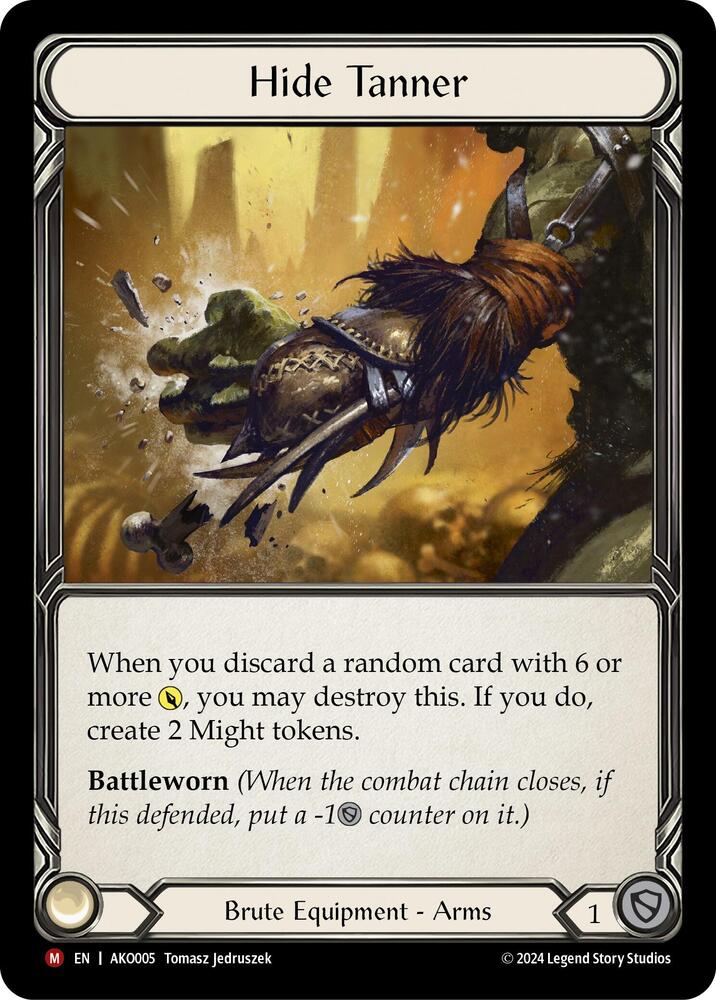 Hide Tanner Rainbow Foil Armory Deck