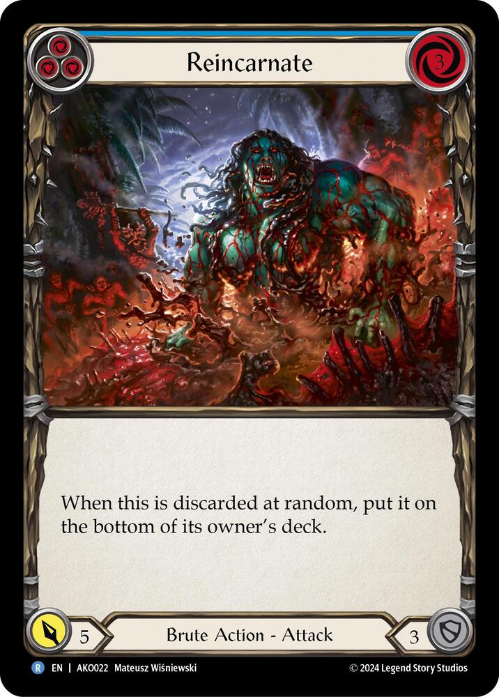 Reincarnate (Blue) Armory Deck