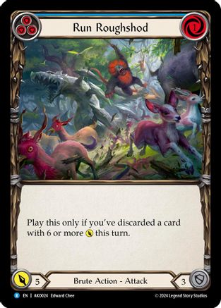 Run Roughshod (AKO024) - Armory Deck: Kayo Rainbow Foil