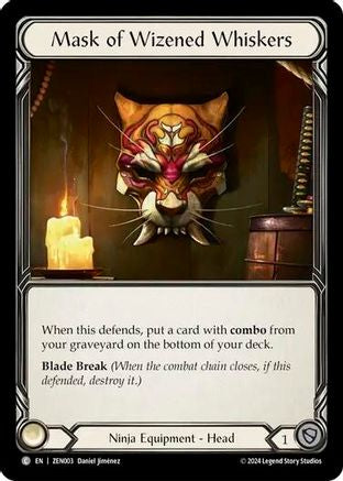 Mask of Wizened Whiskers (ZEN003) - Blitz Deck: Part the Mistveil - Zen