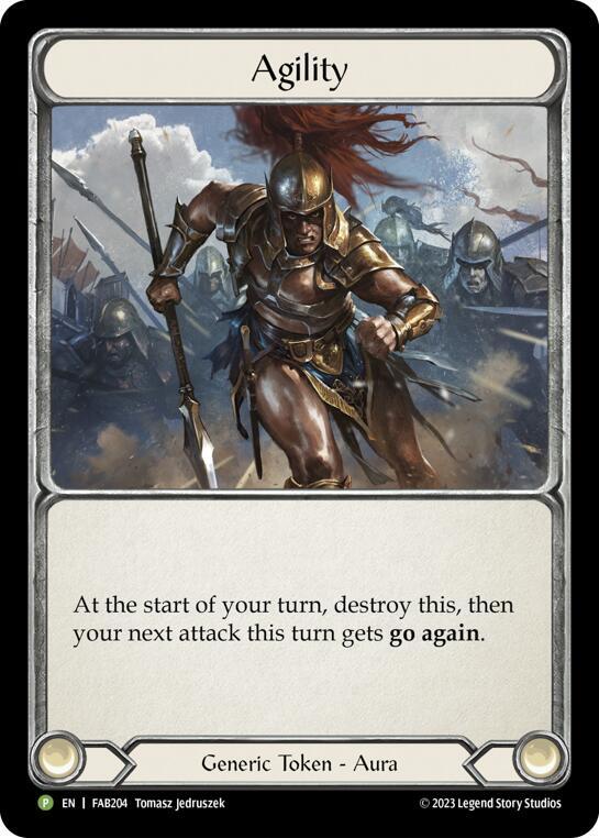 Agility Cold Foil Promo