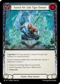 Sacred Art: Jade Tiger Domain // Inner Chi