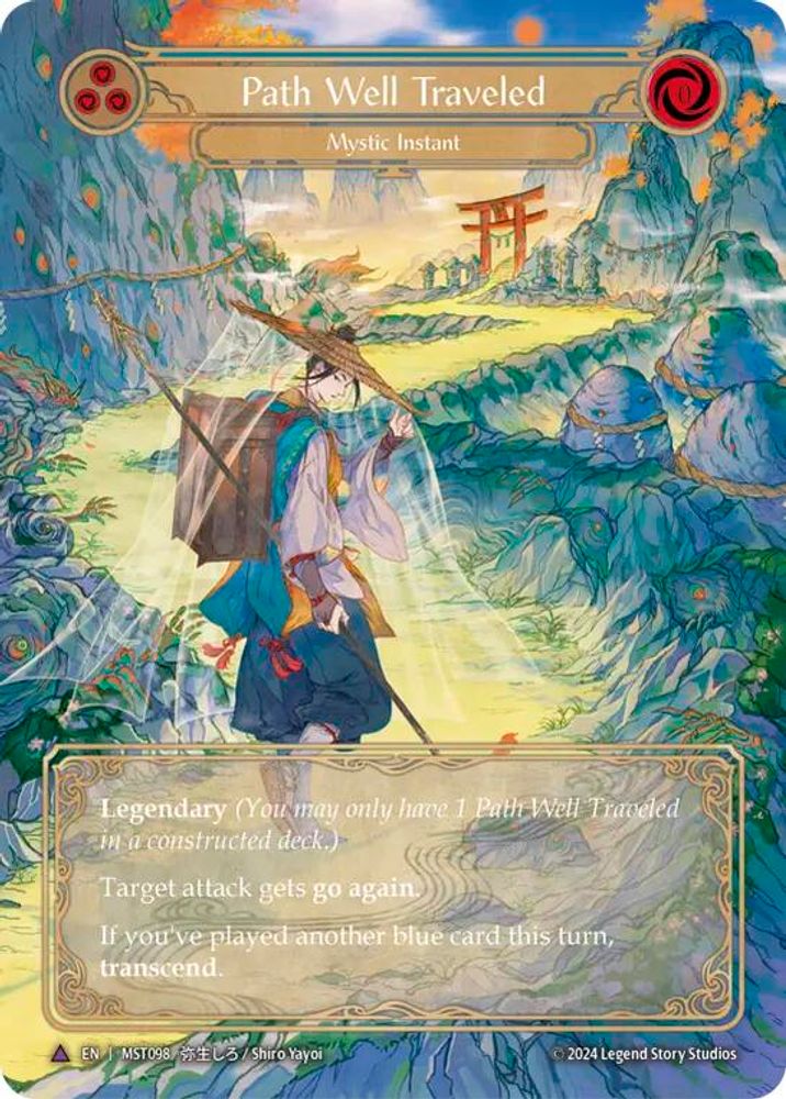 Path Well Traveled // Inner Chi (Marvel) (MST098) Cold Foil