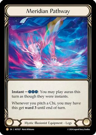 Meridian Pathway (MST027) - Part the Mistveil Cold Foil