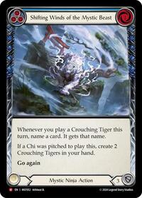 Shifting Winds of the Mystic Beast Rainbow Foil