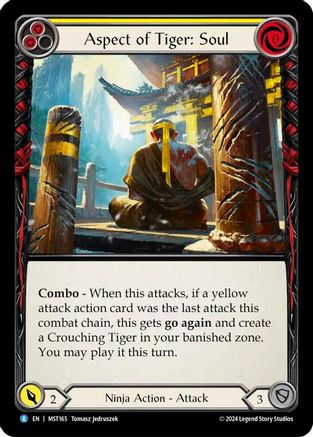 Aspect of Tiger: Soul (MST165) - Part the Mistveil Rainbow Foil