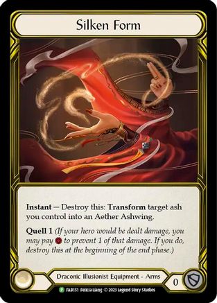 Silken Form (Golden) - FAB151 (FAB151) - Flesh and Blood: Promo Cards Cold Foil
