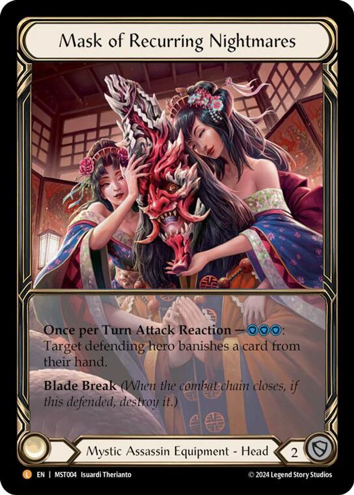 Mask of Recurring Nightmares (Extended Art) (MST004) Cold Foil