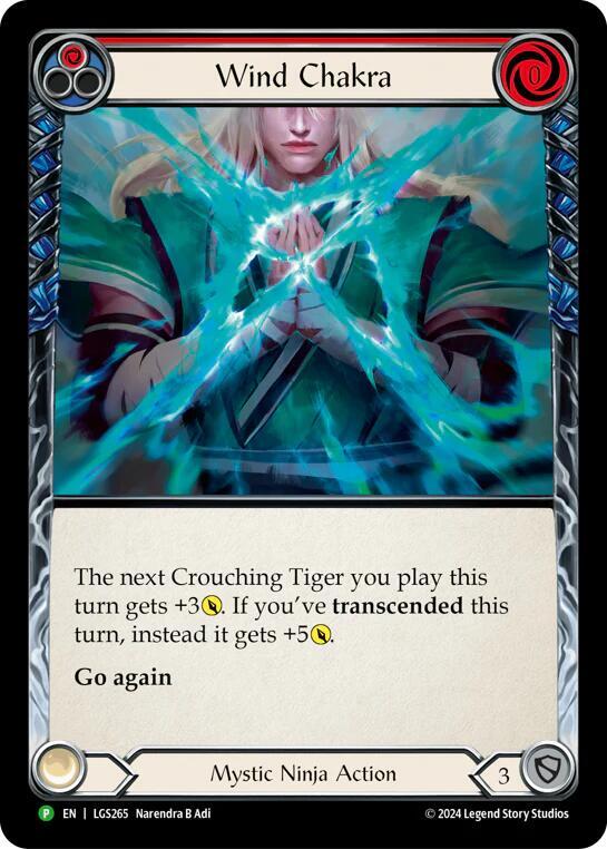 Wind Chakra Cold Foil Promo