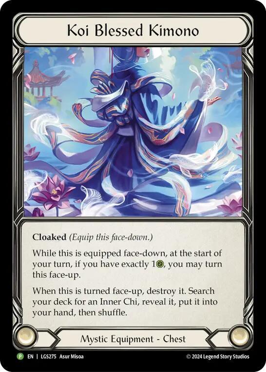 Koi Blessed Kimono Rainbow Foil Promo