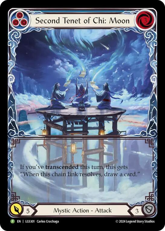 Second Tenet of Chi: Moon Rainbow Foil Promo