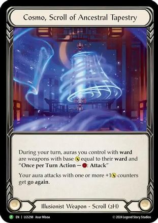Cosmo, Scroll of Ancestral Tapestry - LGS298 (LGS298) - Flesh and Blood: Promo Cards Cold Foil