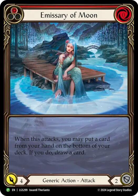 Emissary of Moon Rainbow Foil Promo