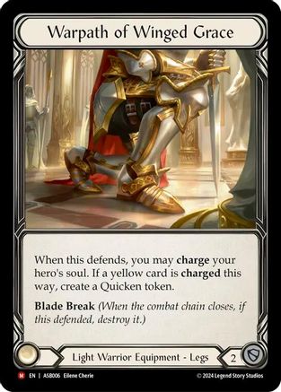 Warpath of Winged Grace (ASB006) - Armory Deck: Boltyn Rainbow Foil