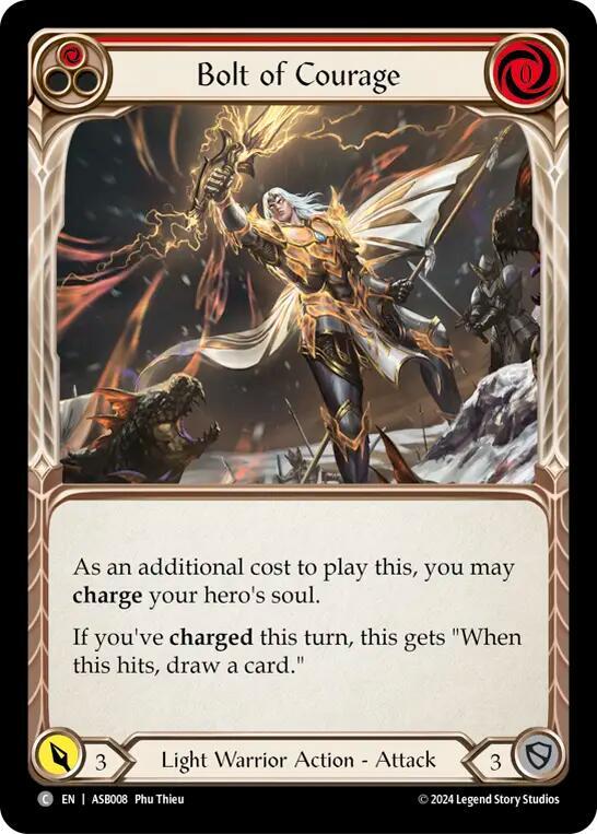 Bolt of Courage (Red) Armory Deck