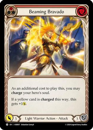 Beaming Bravado (Red) (ASB007) - Armory Deck: Boltyn