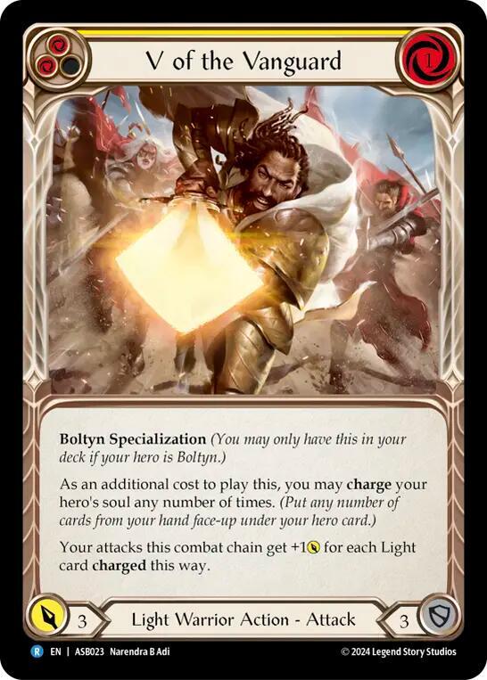 V of the Vanguard Armory Deck