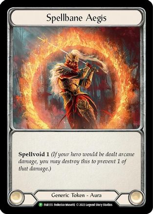 Spellbane Aegis - FAB155 (FAB155) - Flesh and Blood: Promo Cards Cold Foil