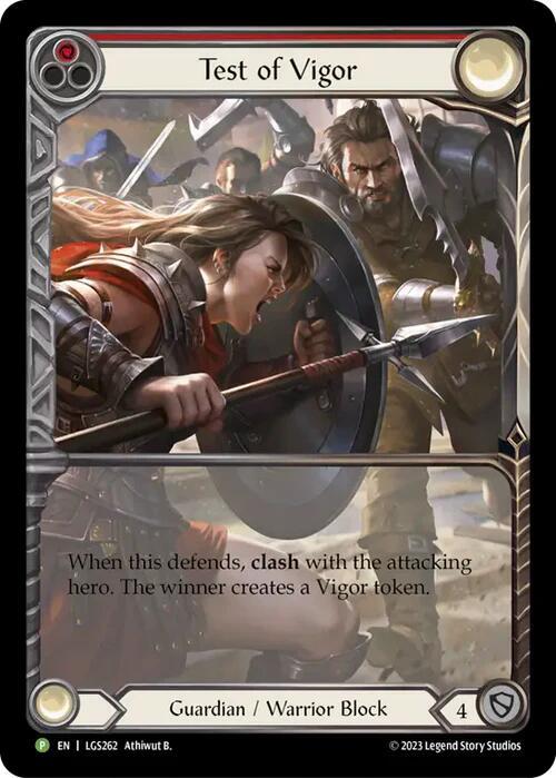 Test of Vigor Rainbow Foil Promo