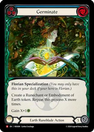 Germinate (ROS004) - Rosetta Rainbow Foil