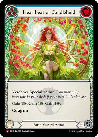 Heartbeat of Candlehold (ROS016) Rainbow Foil