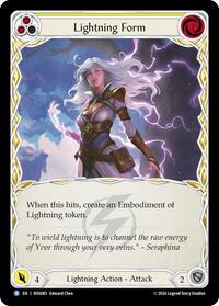 Lightning Form (Yellow) Rainbow Foil