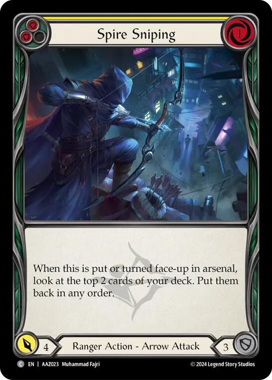 Spire Sniping (Yellow) Armory Deck