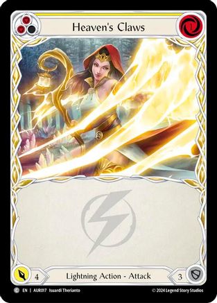 Heaven's Claws (Yellow) (AUR017) - 1st Strike