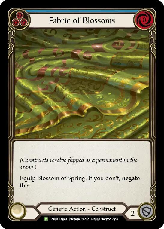 Fabric of Blossoms - LSS010 Cold Foil