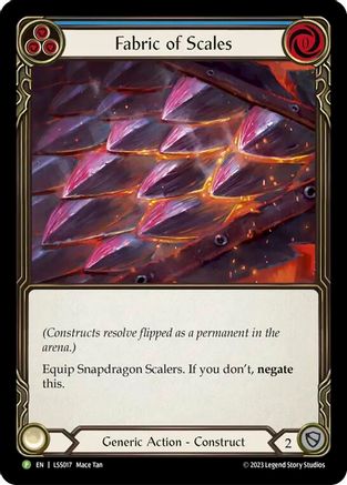 Fabric of Scales - LSS017 (LSS017) - Flesh and Blood: Promo Cards Cold Foil