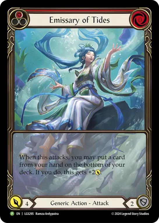 Emissary of Tides Rainbow Foil Promo