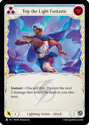 Trip the Light Fantastic (Blue) (ROS106) - Rosetta Rainbow Foil