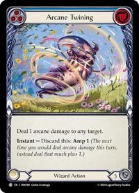 Arcane Twining (Blue) Rainbow Foil