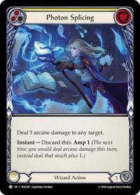 Photon Splicing (Yellow) Rainbow Foil
