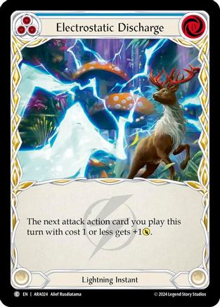 Electrostatic Discharge (Blue) (ARA024) - Blitz Deck: Rosetta - Aurora