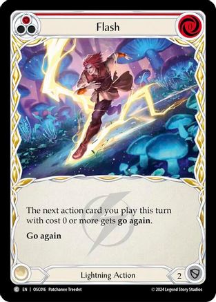 Flash (Red) (OSC016) - Blitz Deck: Rosetta - Oscilio