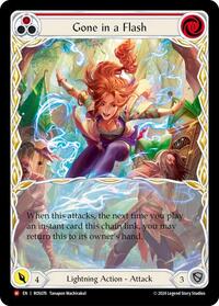 Gone in a Flash (Extended Art) Rainbow Foil